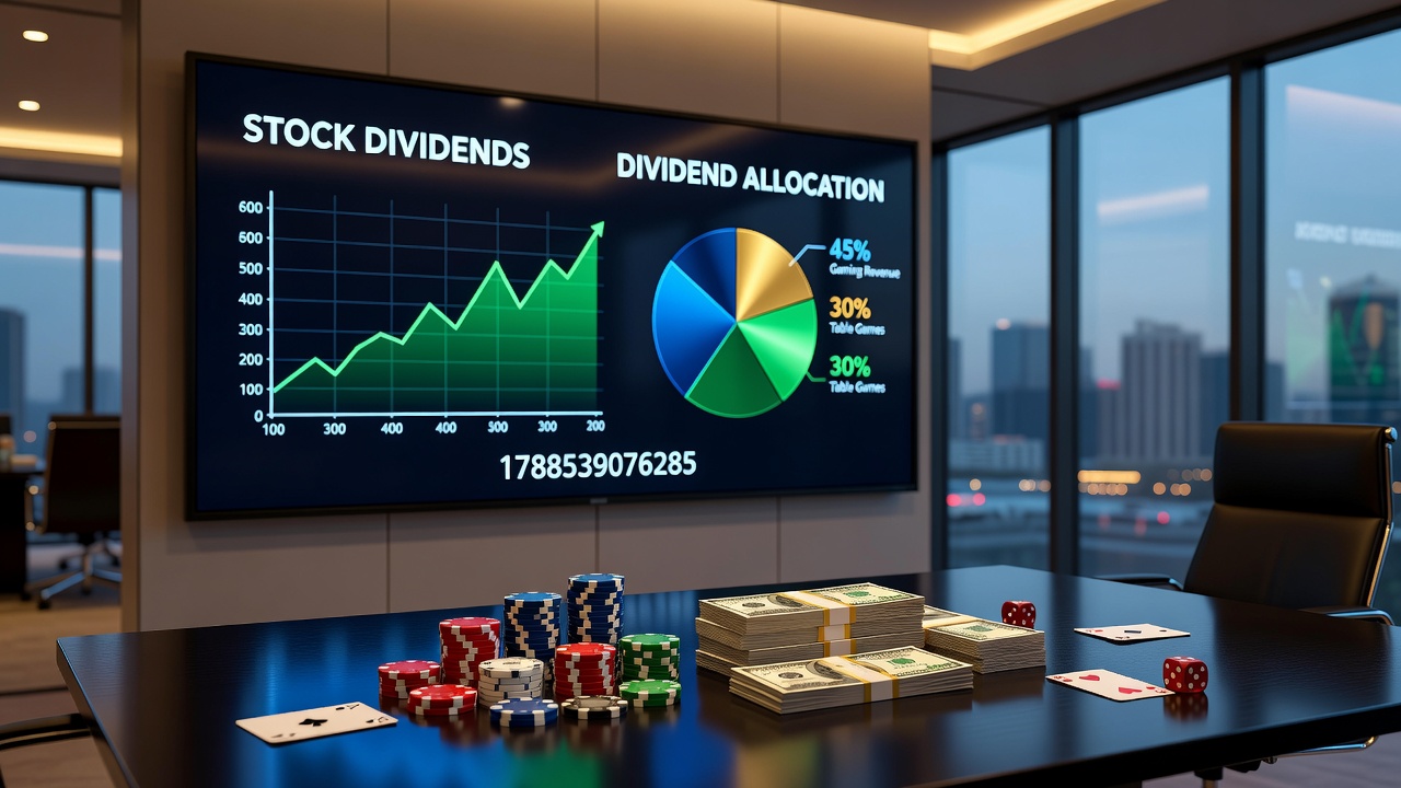 Analysis of casino operator dividend policies and market performance data from 2026