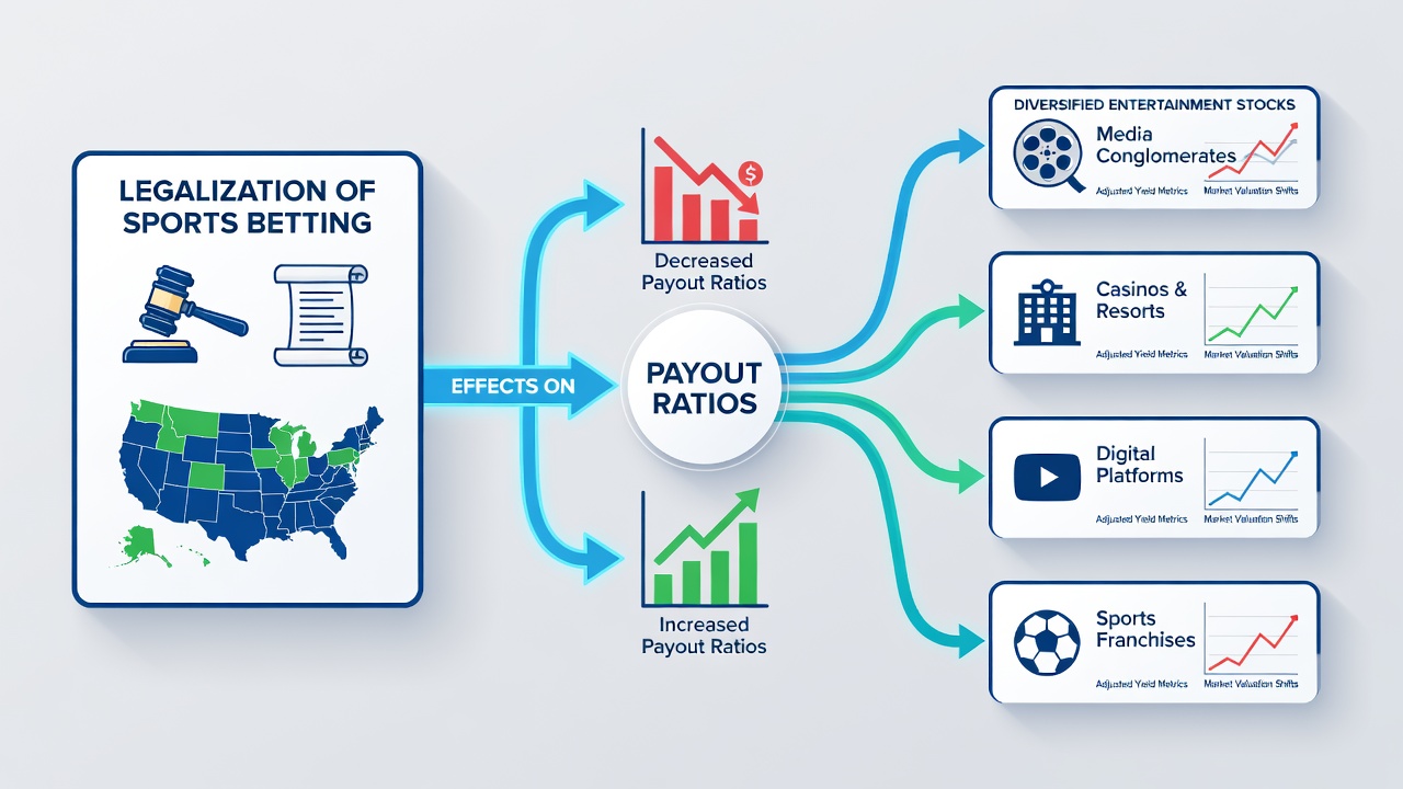 Analysis of entertainment stock dividend trends tied to sports betting legalization
