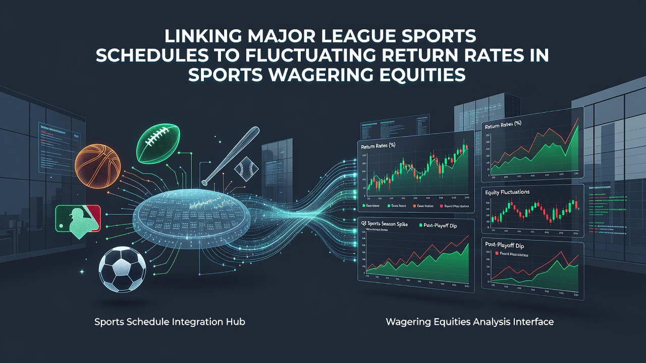 Sports betting operators adjusting equity forecasts around league calendars